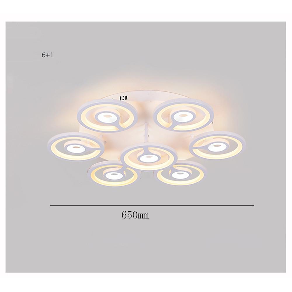 Modern Flower Geometric LED Flush Mount Ceiling Light