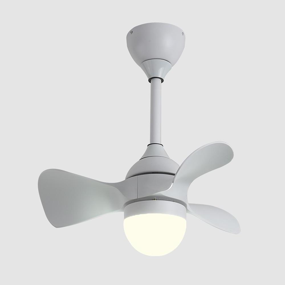 Dimmable Nordic LED Ceiling Fan Light with Remote Control
