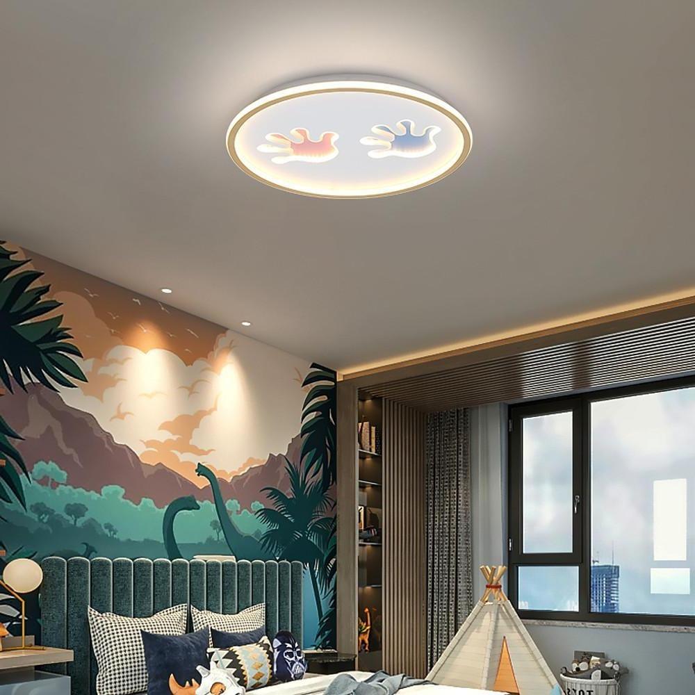 Nordic Playful Hands LED Flush Mount Ceiling Light for Kids Room
