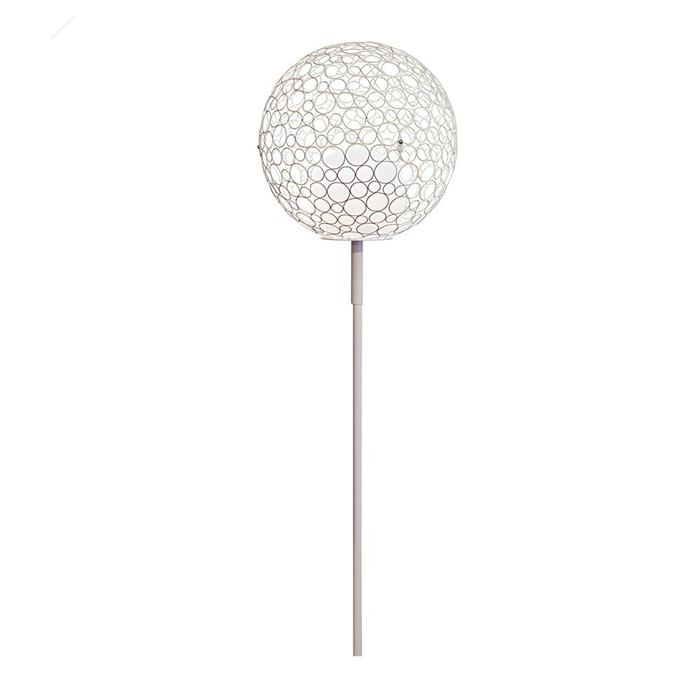Dandelion Sphere Outdoor Pole Light Modern LED Garden Lighting