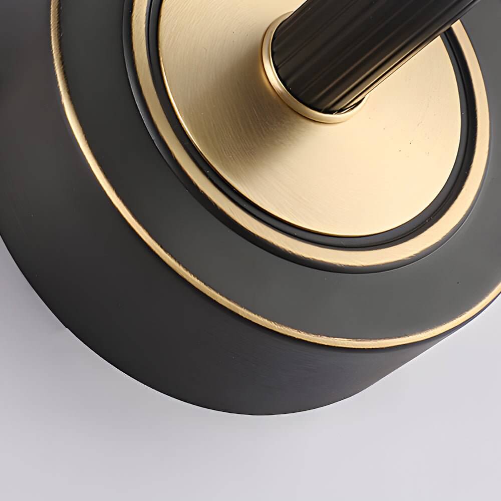 Linear Vintage LED Vanity Light - Copper & PC - Gold/Black