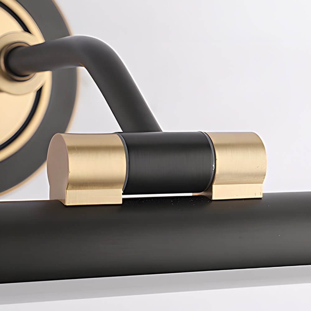 Linear Vintage LED Vanity Light - Copper & PC - Gold/Black