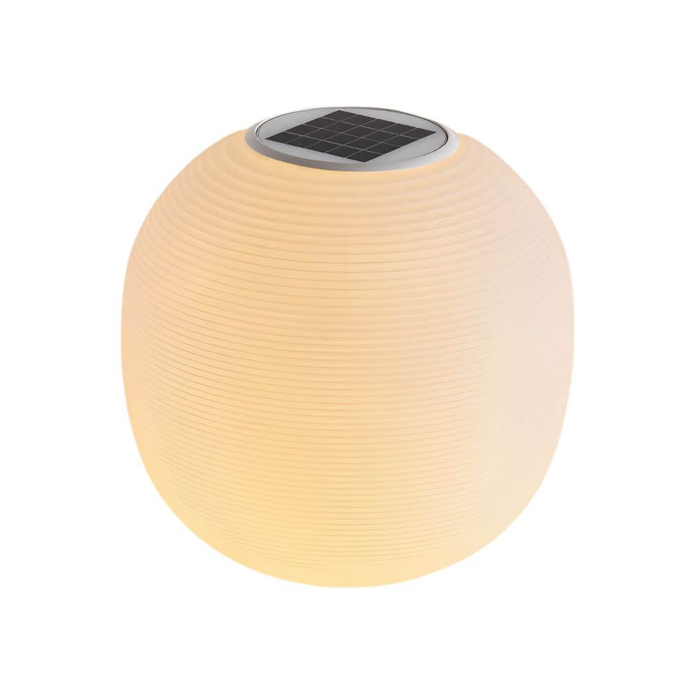 Modern Solar Post Light LED Spiral Design 3 Color Temps IP65