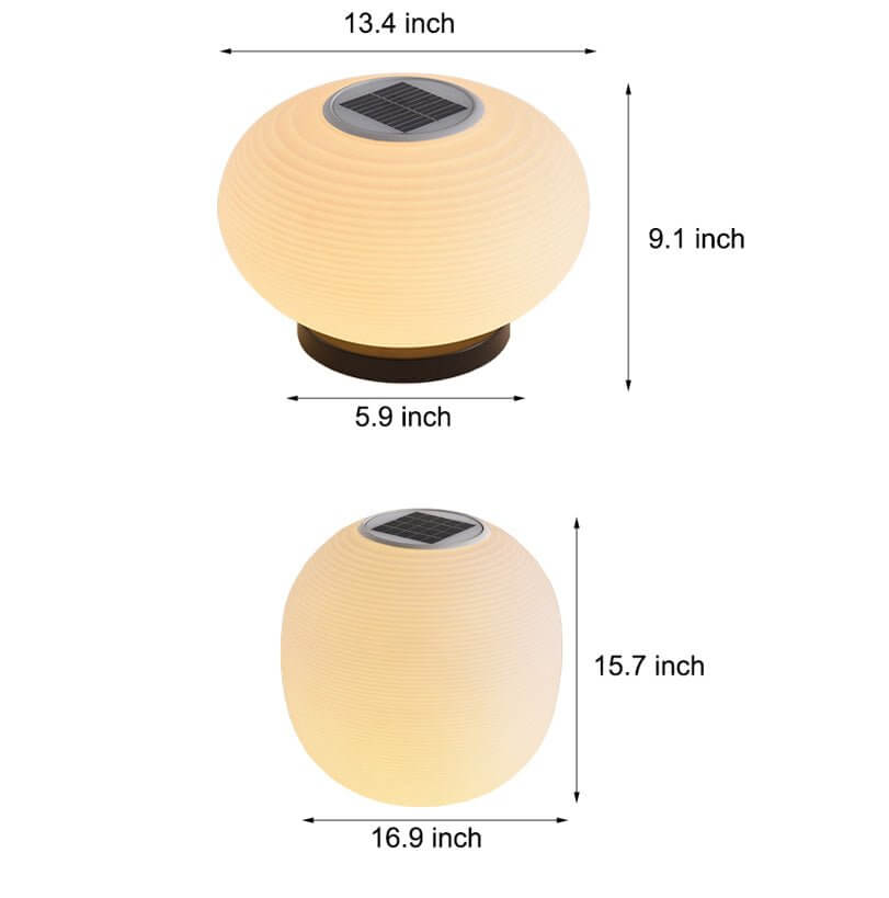 Modern Solar Post Light LED Spiral Design 3 Color Temps IP65