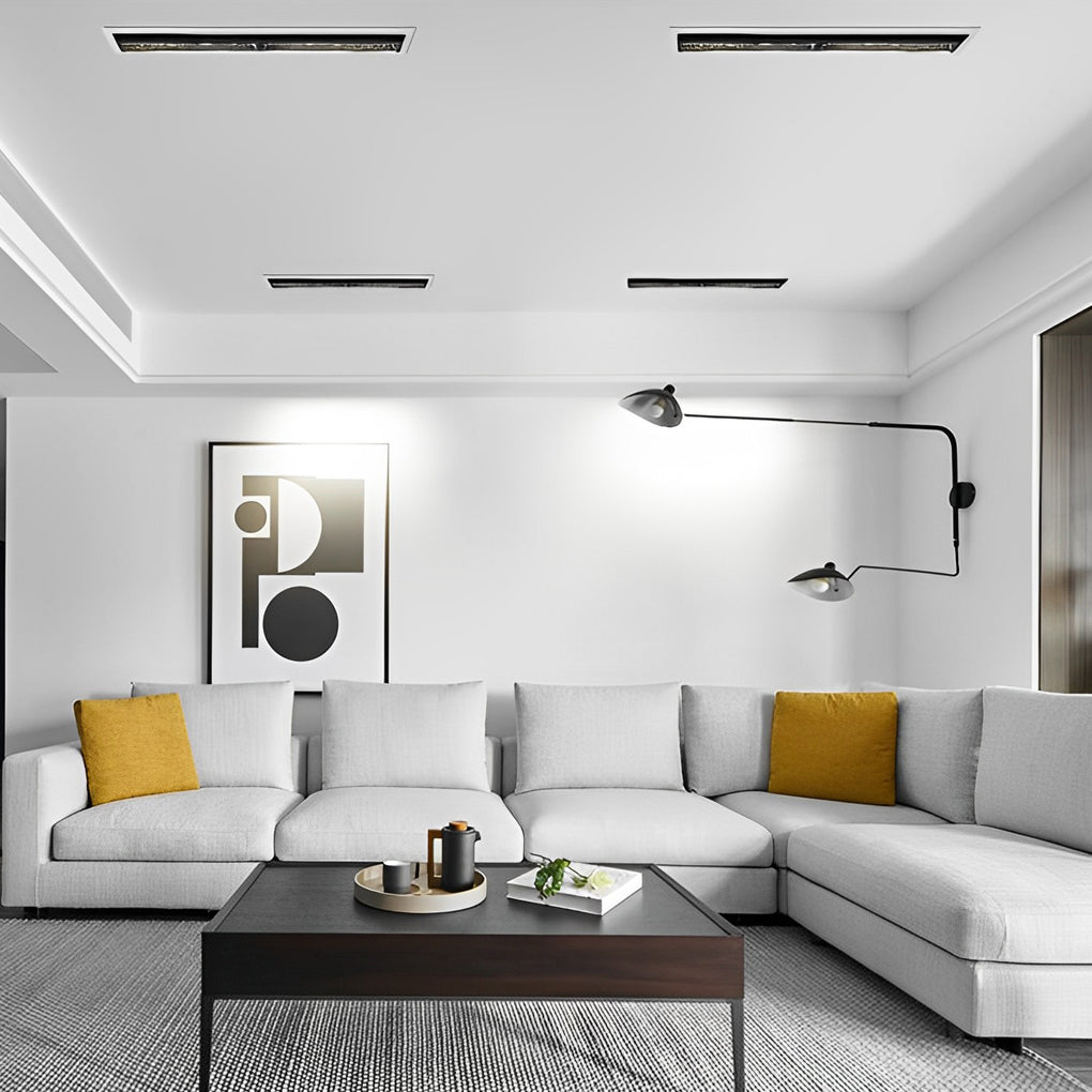 Anti-Glare Recessed LED Spotlight Modern Aluminum Wall Washer