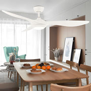 Modern 52" LED Ceiling Fan with Remote Control and 3 Blades