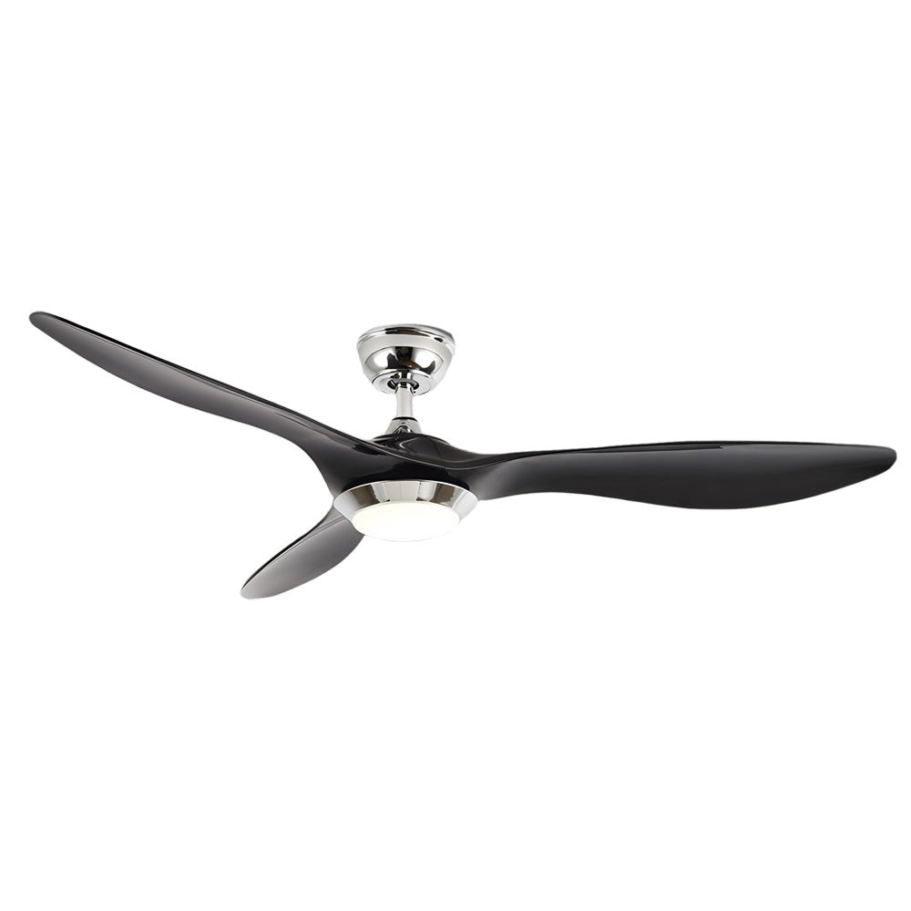 Modern 52" LED Ceiling Fan with Remote Control and 3 Blades