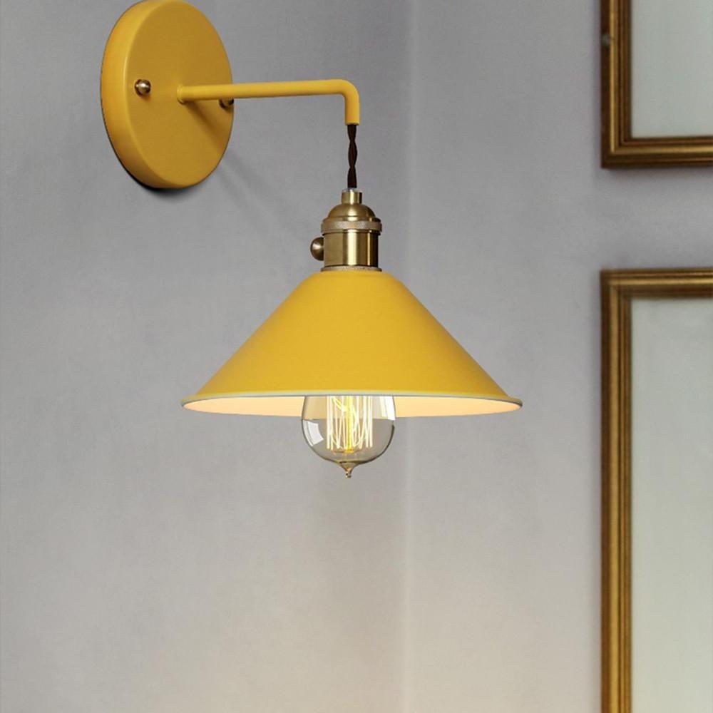 Modern Funnel Wall Sconce LED Metal Downlight