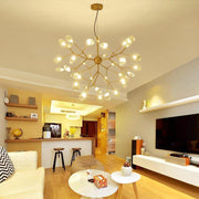 36-Light LED Sputnik Chandelier – Modern Cluster Design