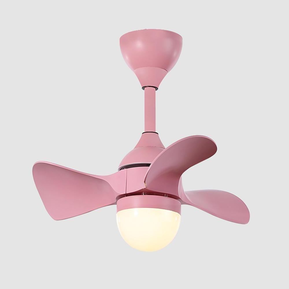 Dimmable Nordic LED Ceiling Fan Light with Remote Control