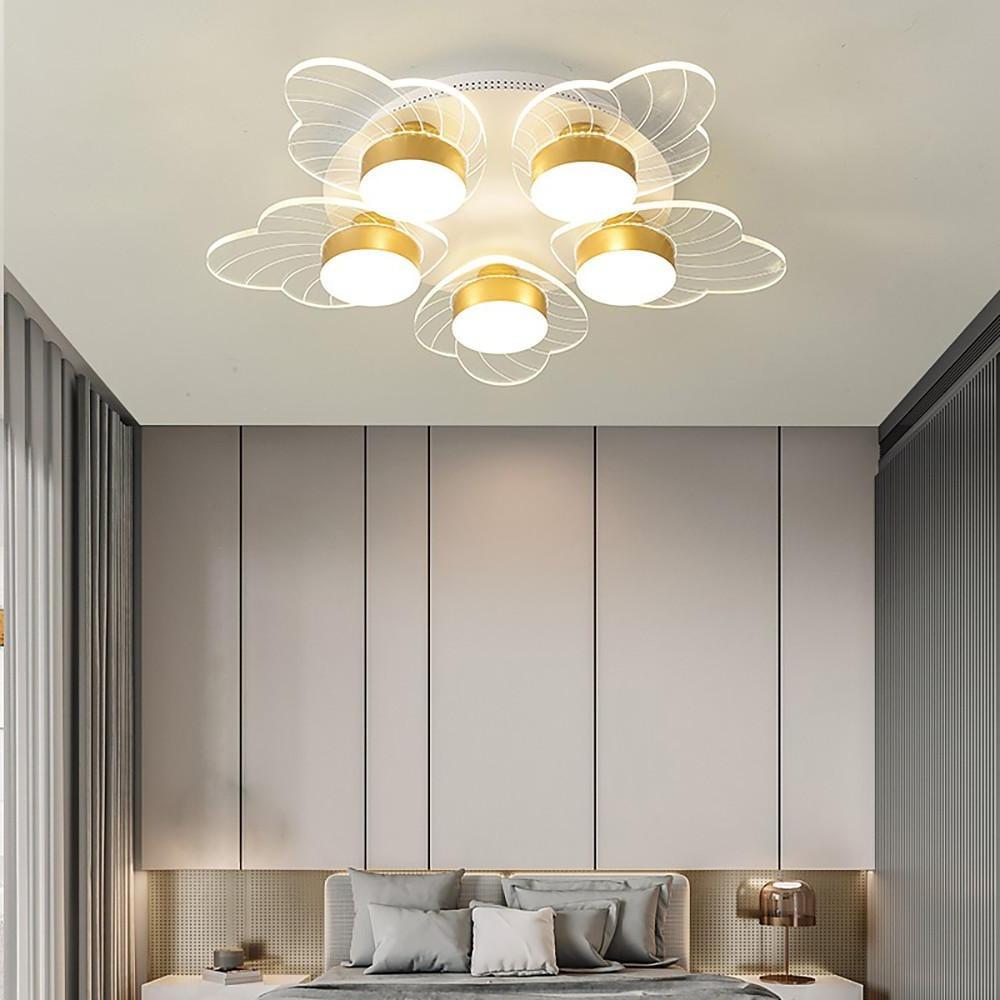 Nordic Flower Acrylic LED Flush Mount Ceiling Light