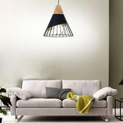 Modern Conical Metal Pendant Light for Kitchen Island & Dining