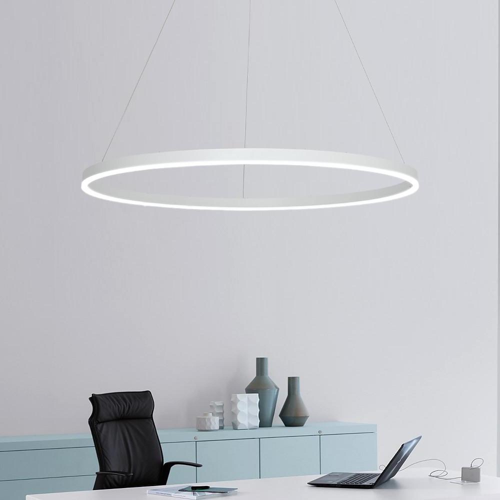Slimline Circular LED Chandelier Dimmable Modern Ceiling Light