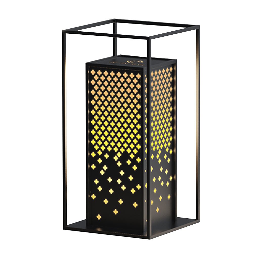 Floral Carved Garden Light Waterproof Outdoor Landscape Lamp