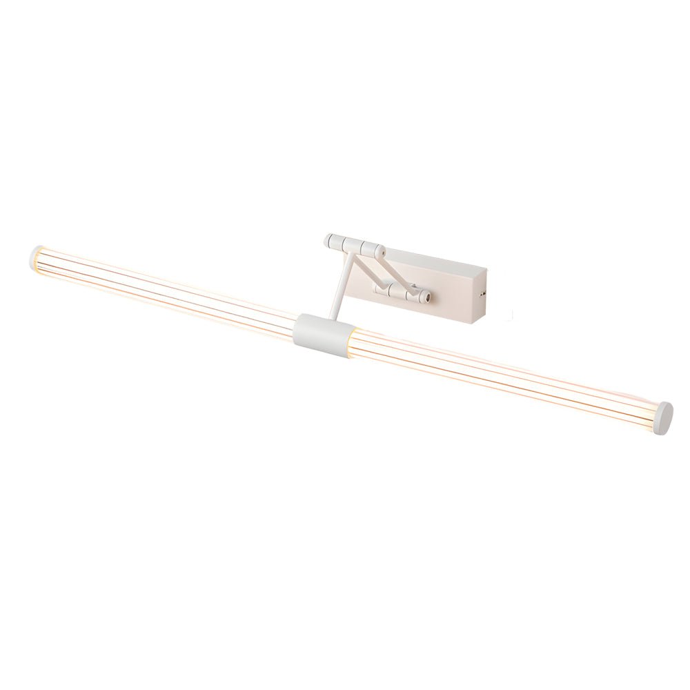 Adjustable LED Vanity Light with Dual Swing Arms - Modern Bathroom