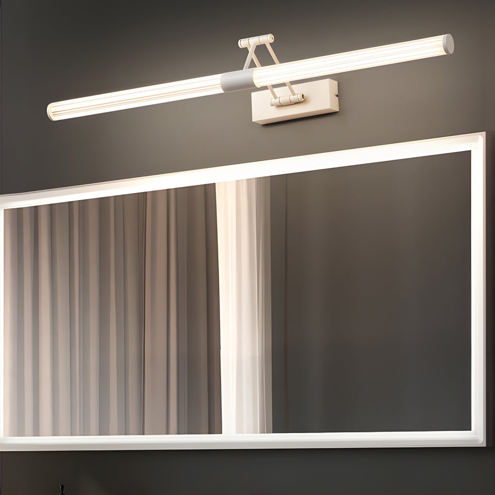 Adjustable LED Vanity Light with Dual Swing Arms - Modern Bathroom