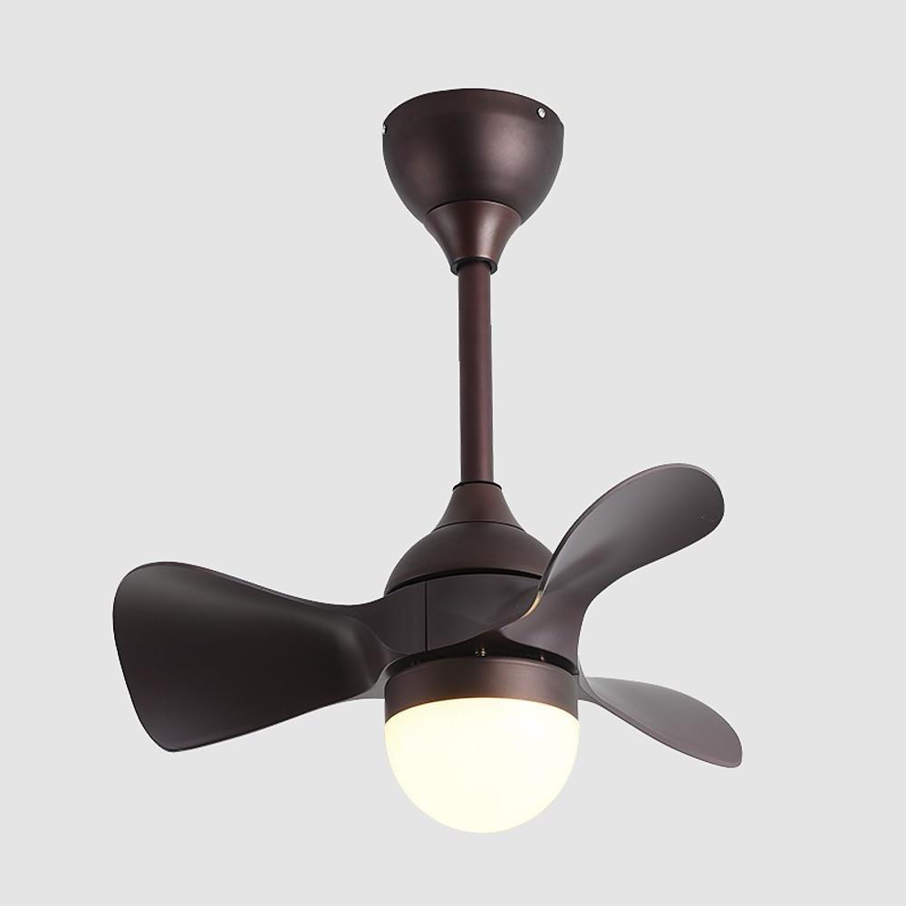 Dimmable Nordic LED Ceiling Fan Light with Remote Control