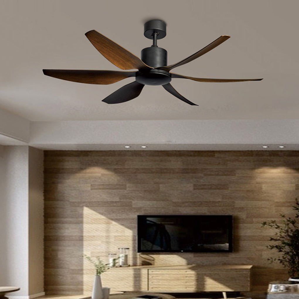 66 Inch Silent DC Ceiling Fan with Dimmable LED Light & Remote