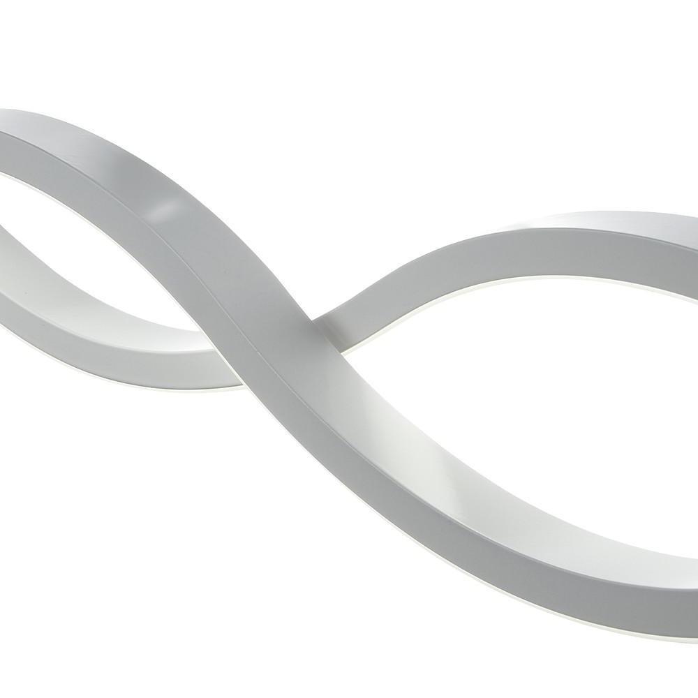 Double Wave LED Pendant Light Modern Dining Kitchen Island Fixture