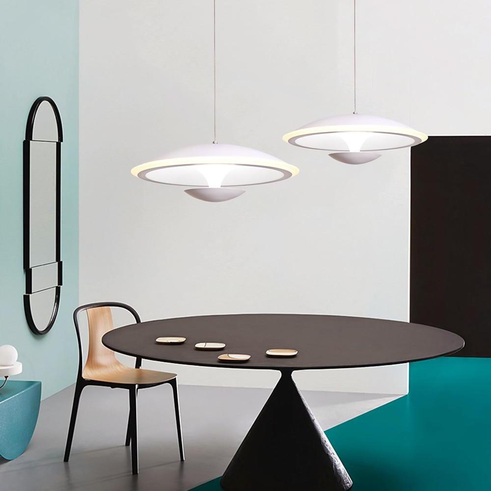 Modern Artistic Island Chandelier Metal Acrylic Pendant Light