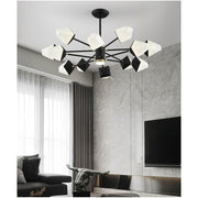 Geometric Pendant Light Nordic Metal Acrylic LED Ceiling Fixture