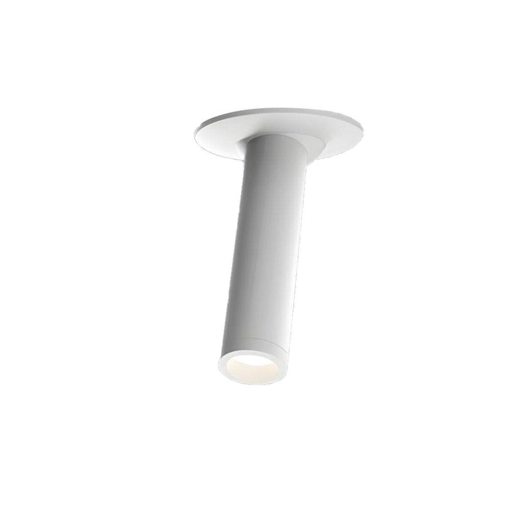 Rotatable Long Tube Recessed LED Spotlight - Modern Aluminum