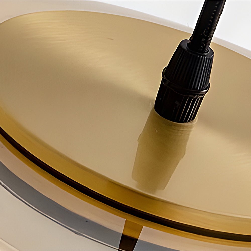 Modern Glass Pendant Light with Three-Step Dimming