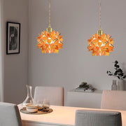 Glass Gardenia Petal Pendant Light | Modern Floral Design