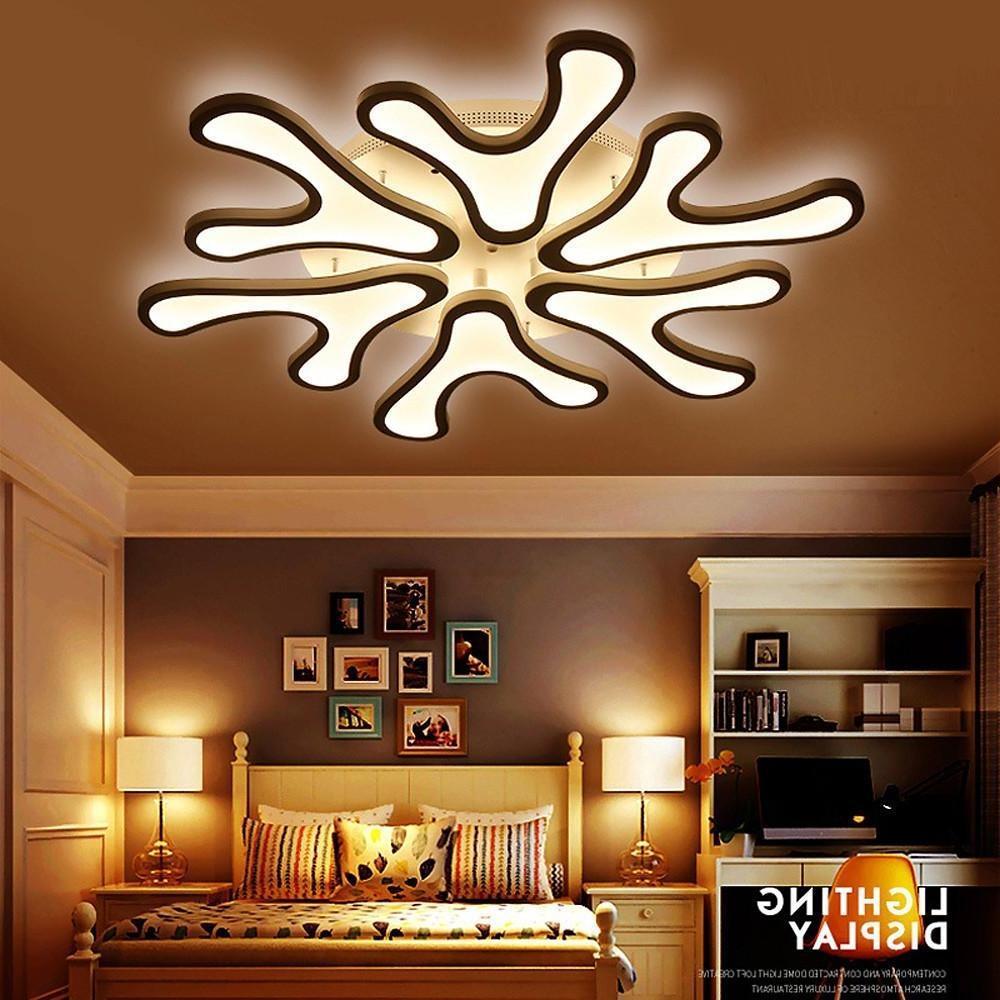Nordic Flower Dimmable LED Flush Mount Ceiling Light