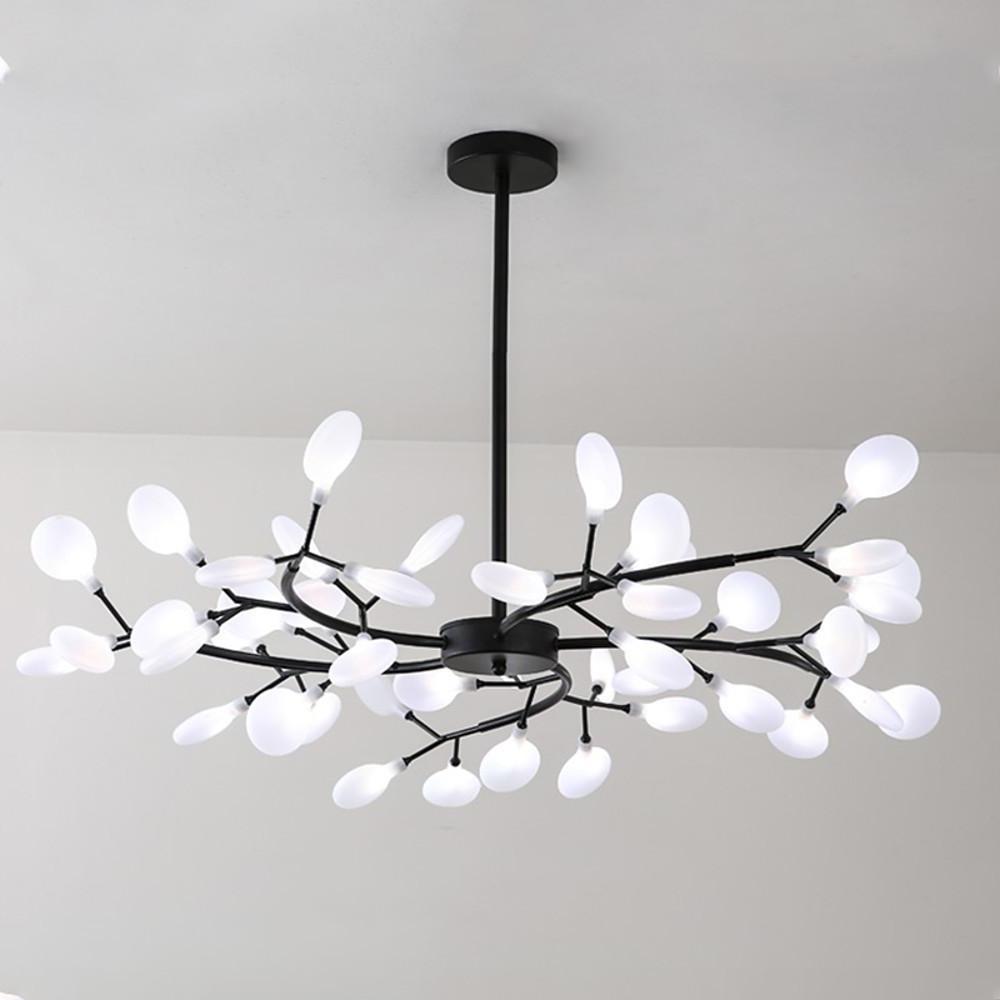 Contemporary Sputnik Chandelier with Acrylic Bubbles