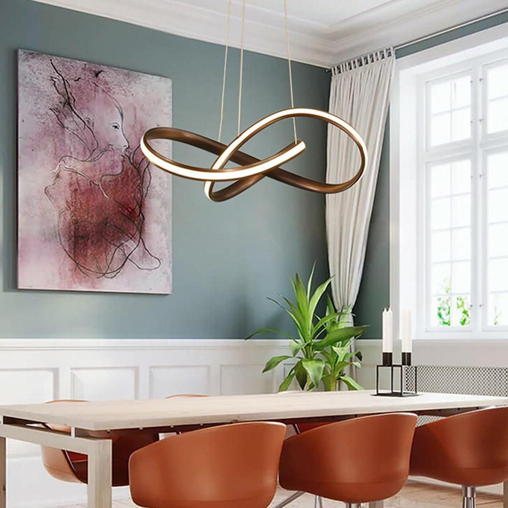 Infinity Ring Pendant Light - Modern LED Ceiling Light