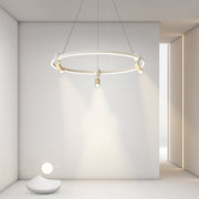 Three-Head Adjustable Spotlight Chandelier with Remote Control