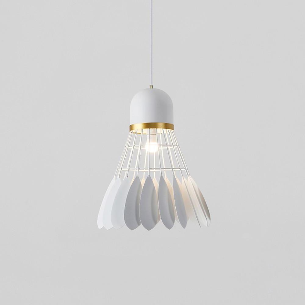 Geometric Metal Pendant Light - Industrial Minimalist Ceiling Lamp