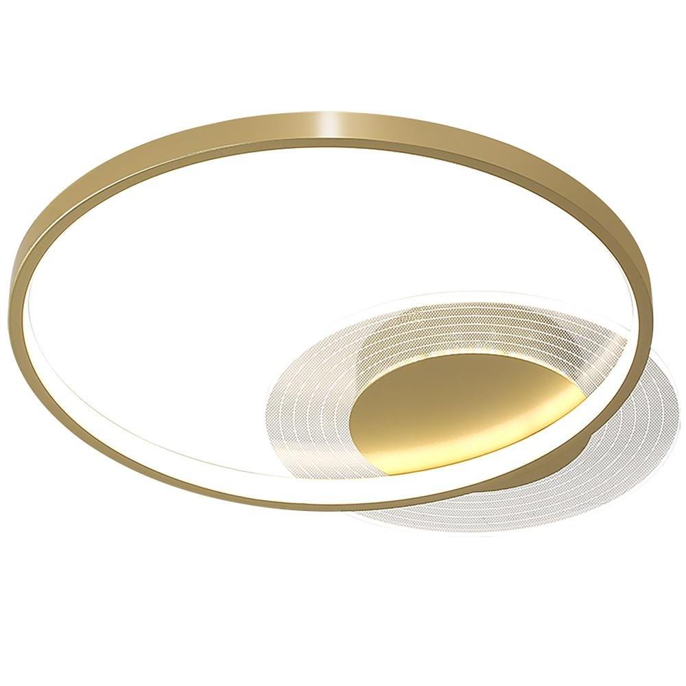 Nordic Circles LED Flush Mount Ceiling Light Metal Acrylic