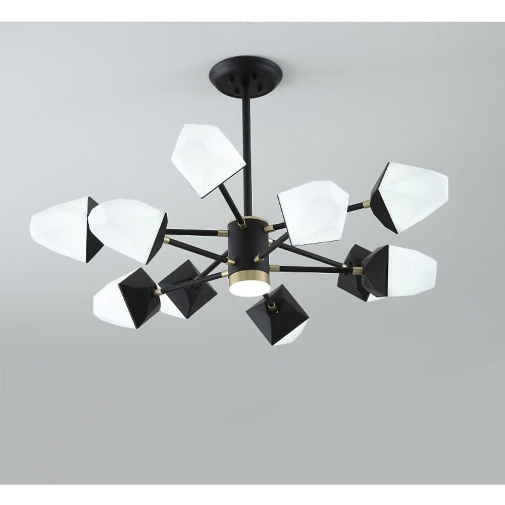 Geometric Pendant Light Nordic Metal Acrylic LED Ceiling Fixture