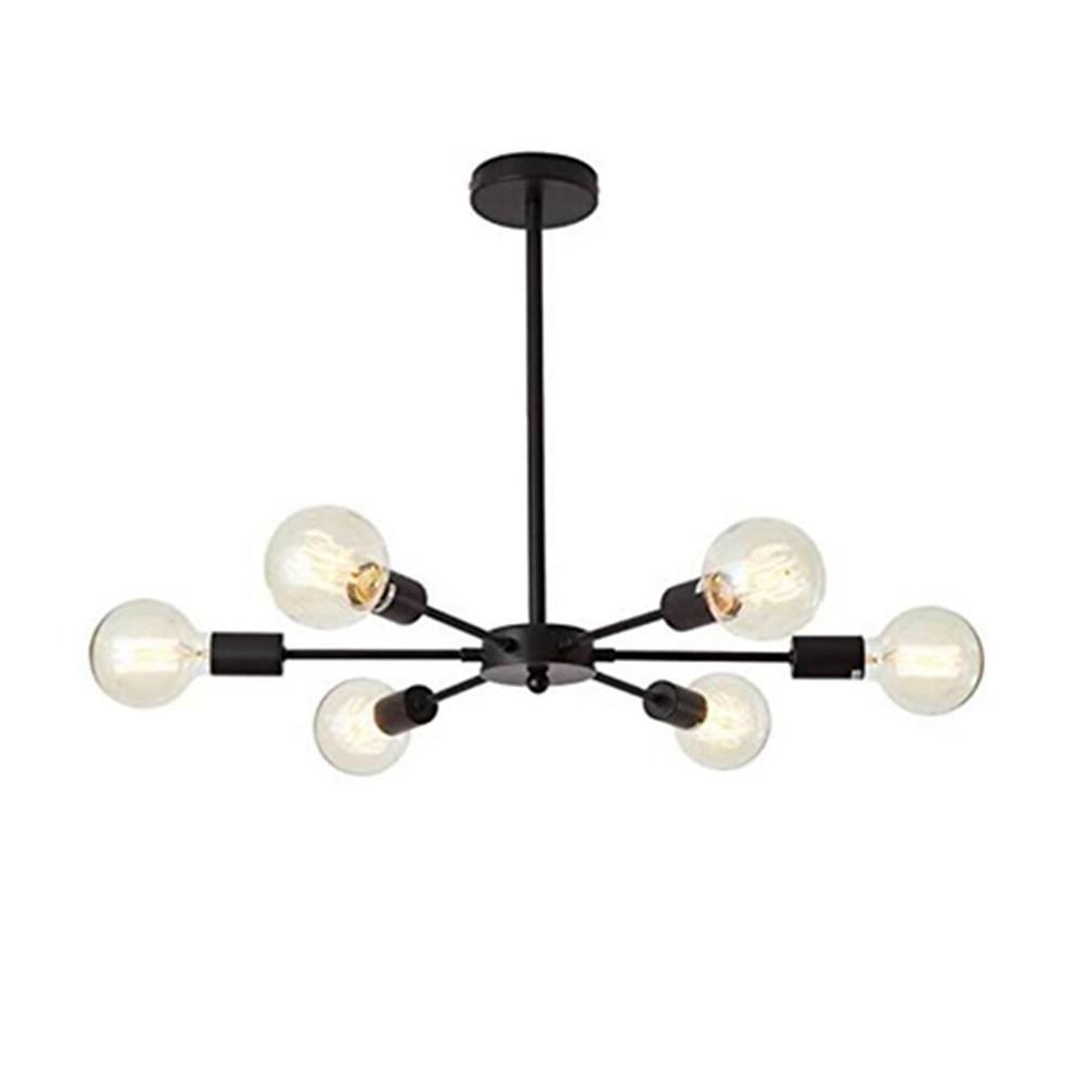 Mid-Century Sputnik Semi-Flush Mount Ceiling Light