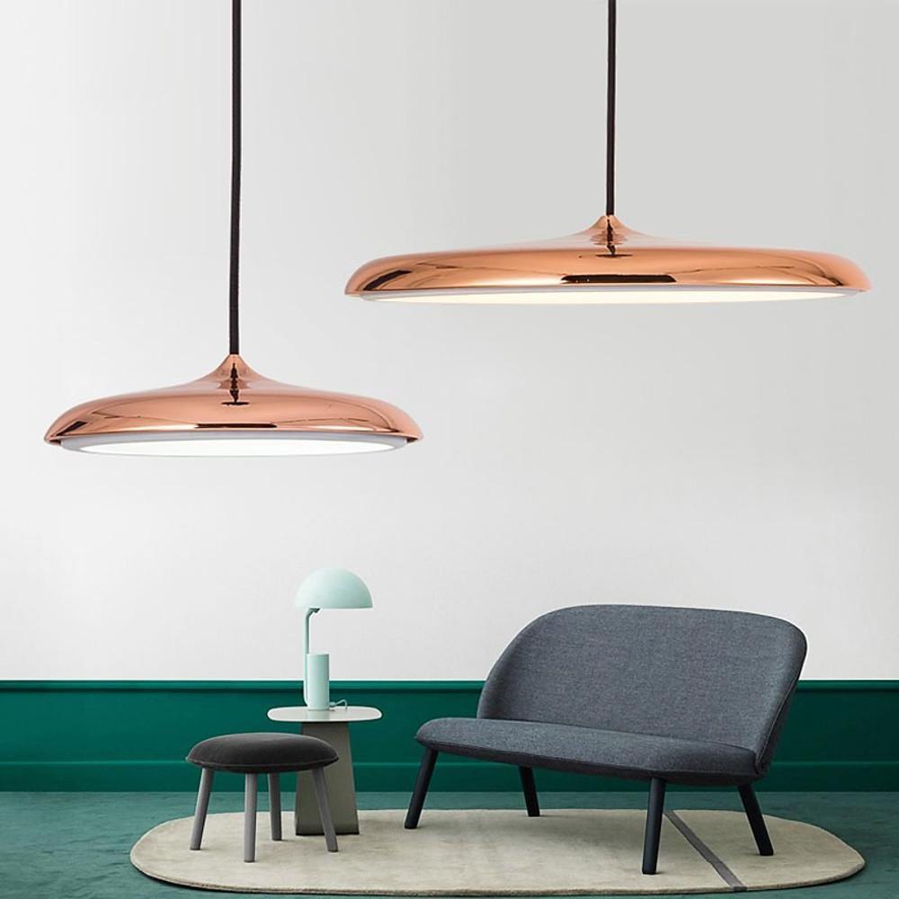 16" Modern LED Pendant Light Adjustable Metal Downlight