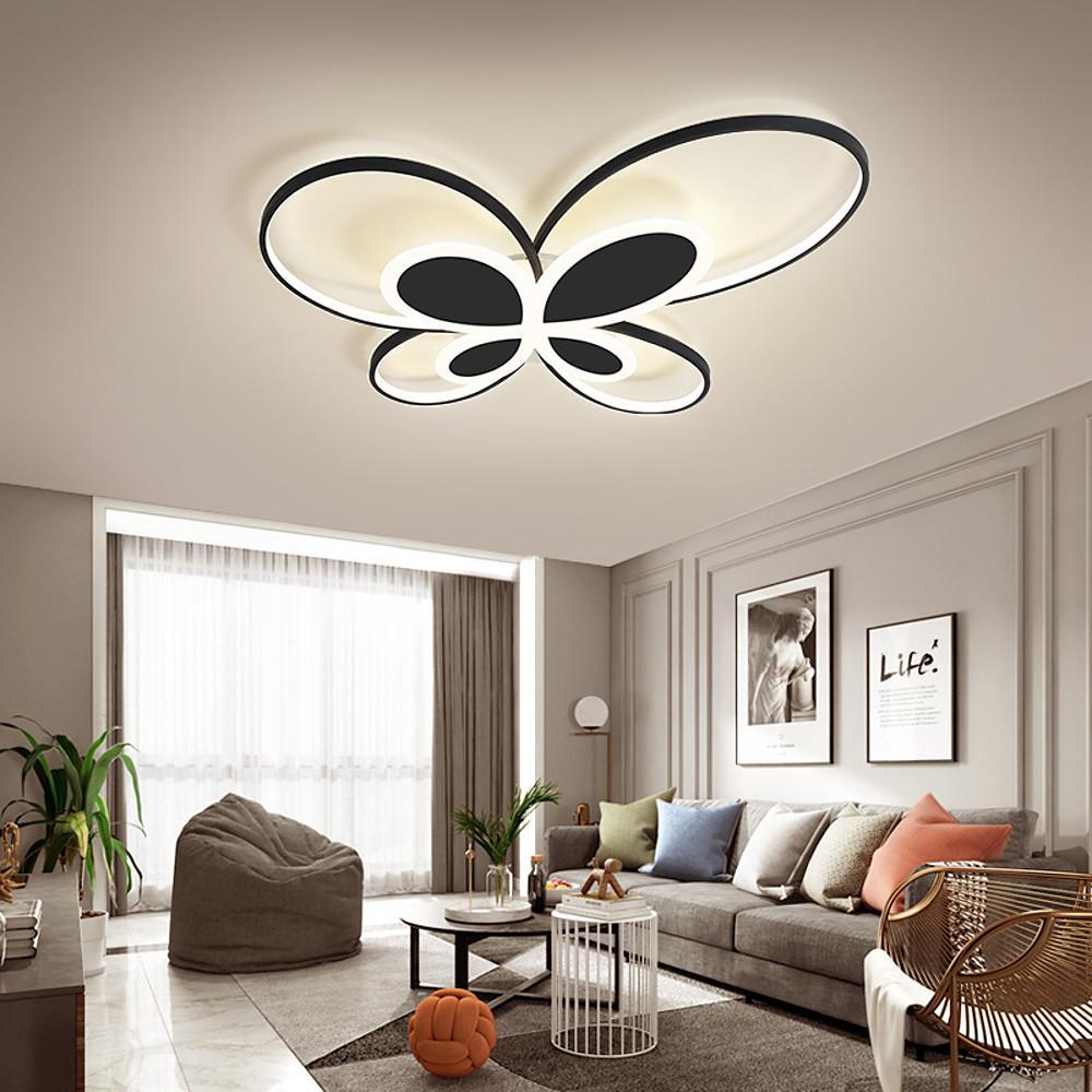 Butterfly Cluster LED Flush Mount Ceiling Light – Dimmable
