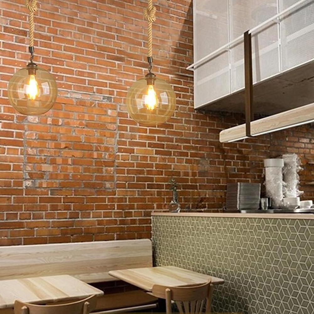Electroplated Glass Globe Pendant Light Modern Nordic Design