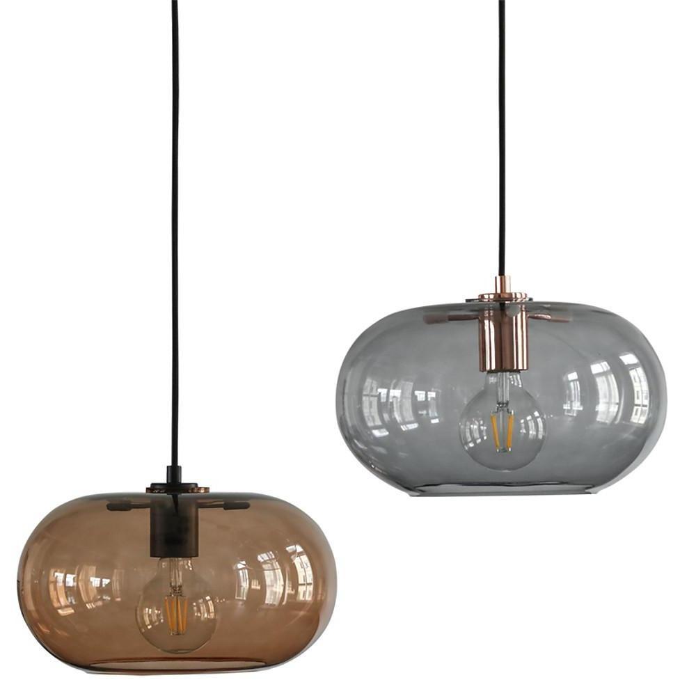 Electroplated Glass Pendant Light | Art Deco Ambient Lighting