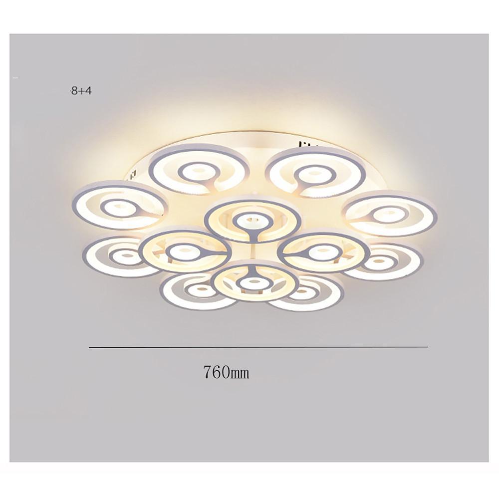 Modern Flower Geometric LED Flush Mount Ceiling Light