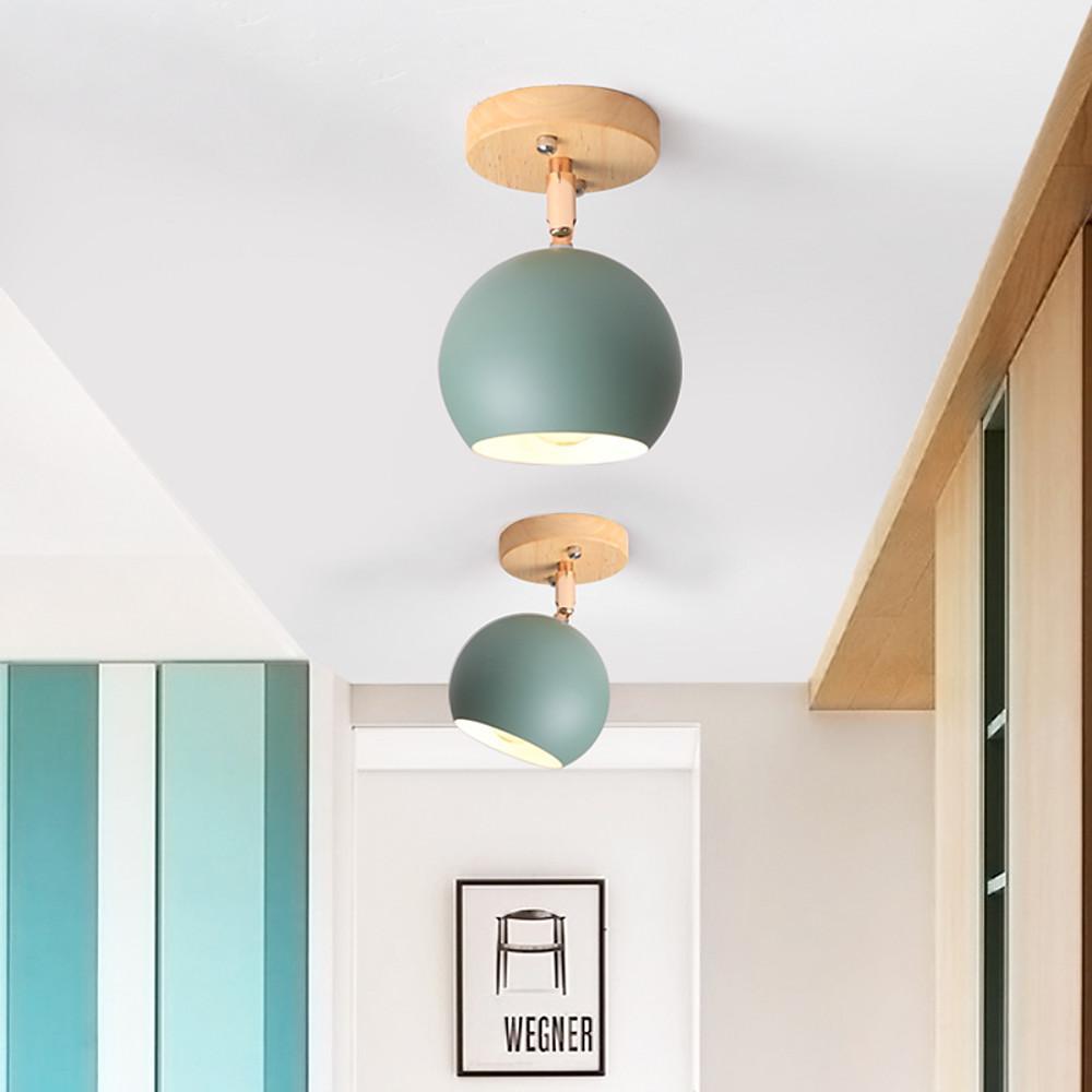 Adjustable Metal LED Pendant Light - Contemporary Rustic Design