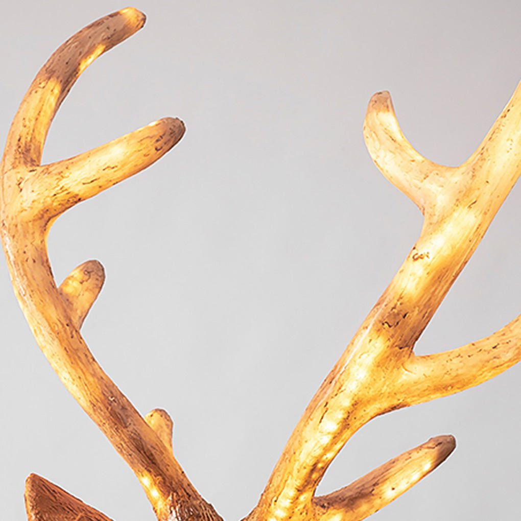 Sika Deer Resin Garden Lamp Outdoor Landscape LED Lighting