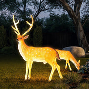 Sika Deer Resin Garden Lamp Outdoor Landscape LED Lighting