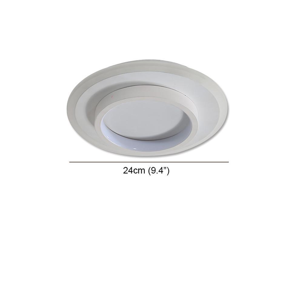 Modern LED Ring Ceiling Light | 3-Layer Flush Mount Fixture
