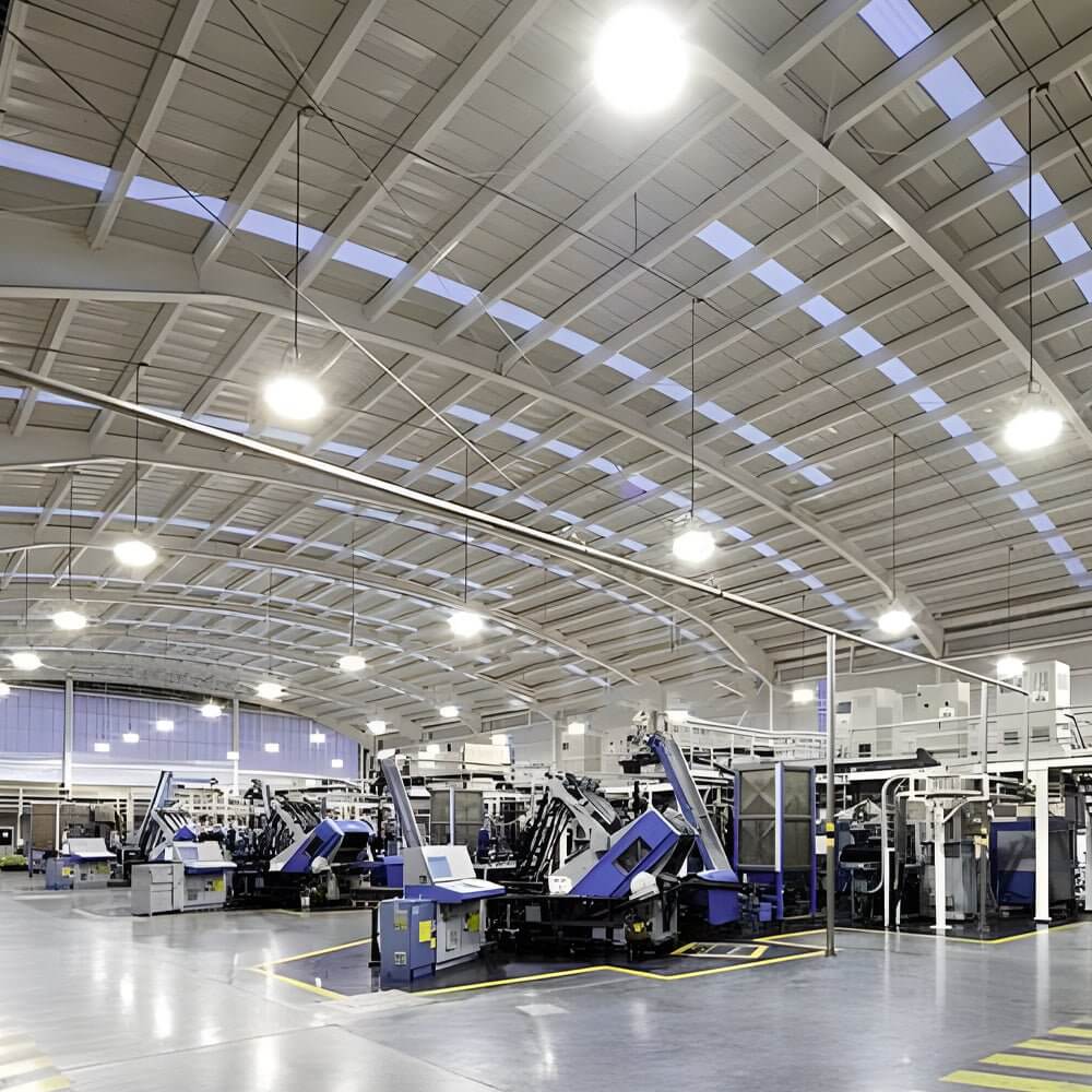 Industrial Explosion-Proof LED Pendant Light 50W/100W Gray