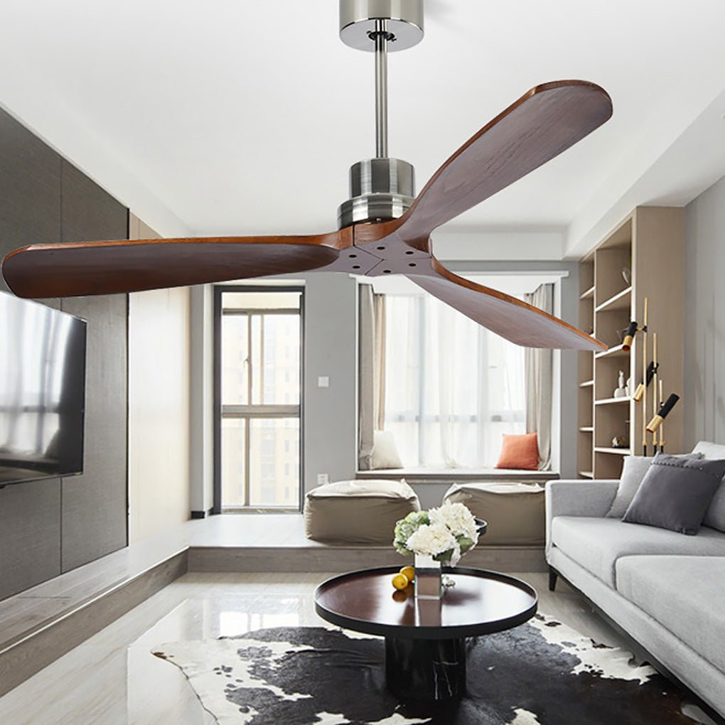 Modern LED Ceiling Fan Light with Remote Control