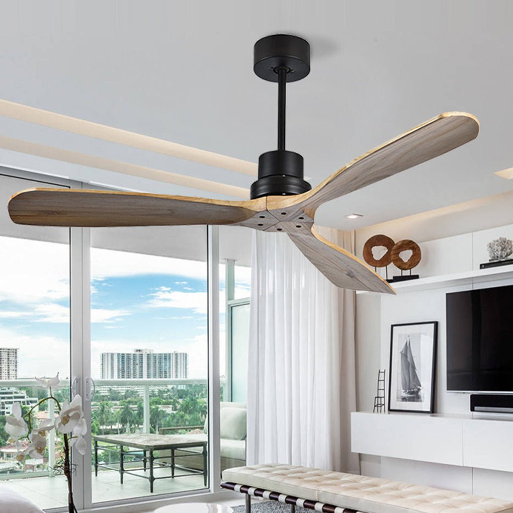 Modern LED Ceiling Fan Light with Remote Control