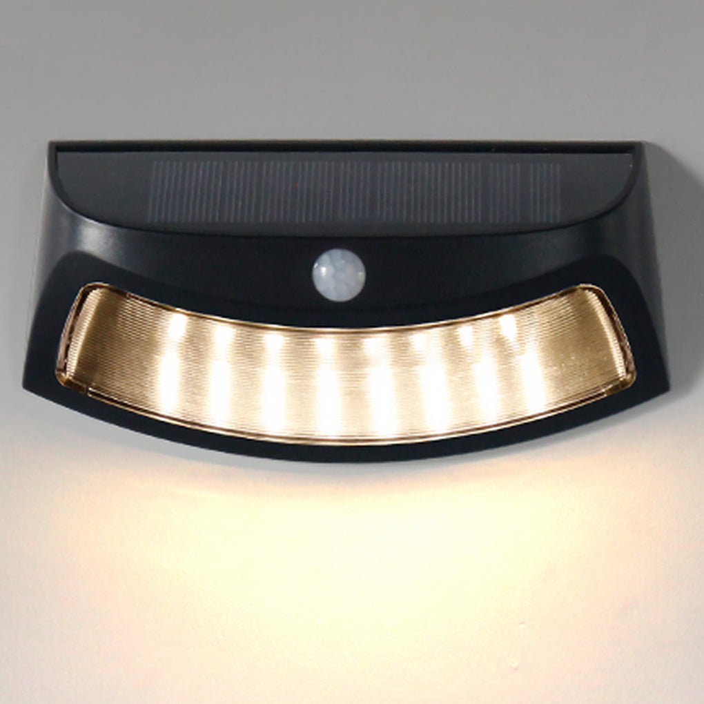 Solar Motion Sensor Outdoor Wall Light with Intelligent Control