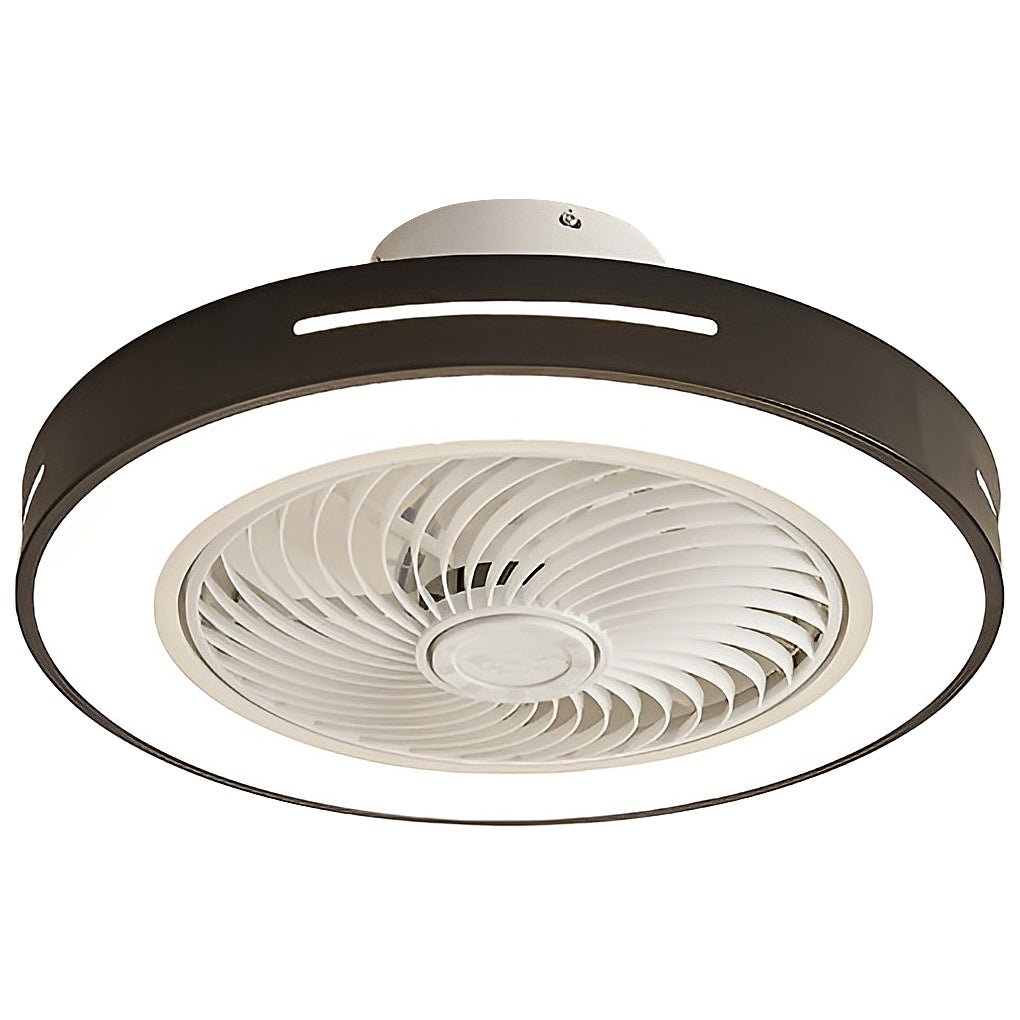 Modern Bladeless Ceiling Fan with Light and Remote Control